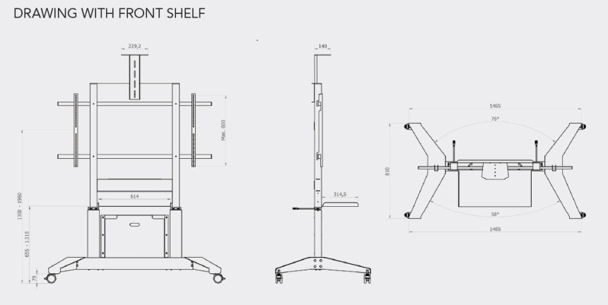 Electric Trolley XXL - Omb